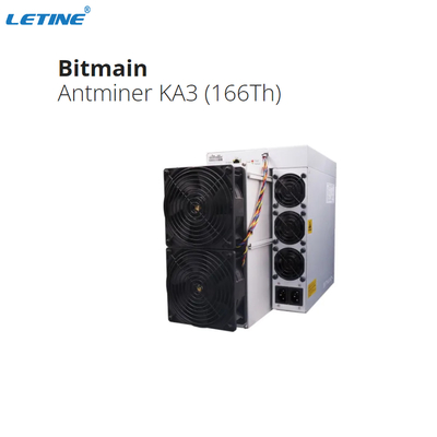 Crypto ανθρακωρύχων KDA Antminer KA3 166η Kadena μυρμηγκιών Bitmain μηχανή μεταλλείας αξίας ανθρακωρύχων Asic νομισμάτων