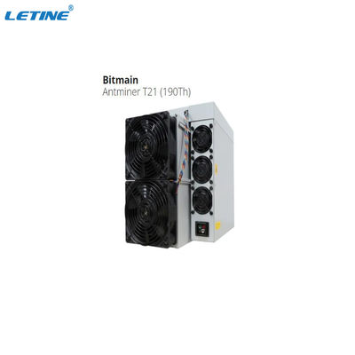 CE Bitmain Antminer T21 190Th SHA-256 Αλγόριθμος εξόρυξης Bitcoin Miner