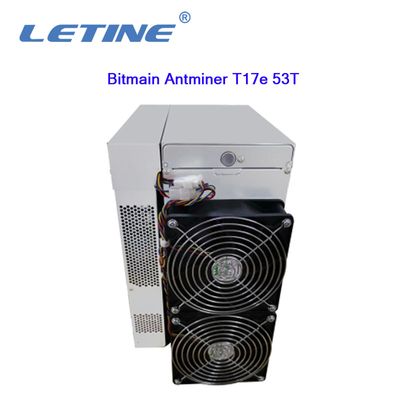 Asic Blockchain Bitmain μηχανή 2915W ανθρακωρύχων Bitcoin μεταλλείας Asic Antminer T17E 53TH/S