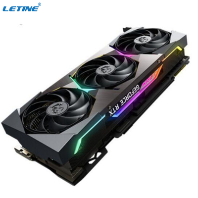 3 γραφική κάρτα RTX 3090TI Msi SUPRIM Χ 24GB GDDR6X 384 μπιτ 480W ανθρακωρύχων ανεμιστήρων