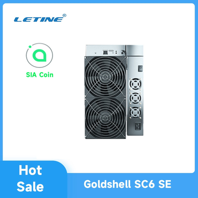 ανθρακωρύχος νομισμάτων SE 17TH/S Sia Letine Goldshell SC6 ανθρακωρύχων 3330W Goldshell Asic
