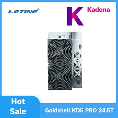 υπέρ 24.5TH/S KDA ανθρακωρύχων 3000W Goldshell Asic ανθρακωρύχος νομισμάτων Letine Goldshell KD5