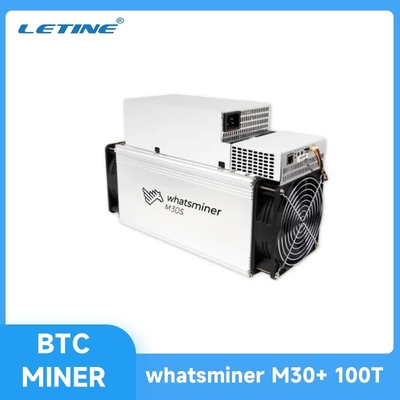 Ανθρακωρύχος M30S++ m30s MicroBT Whatsminer M30S+ 100T 102T BTC Letine microbt