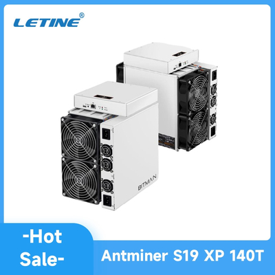 Letine 141ο 3010W Asic Bitmain Antminer S19 XP Sha-256 αλγόριθμος Bitmain Asic Antminer