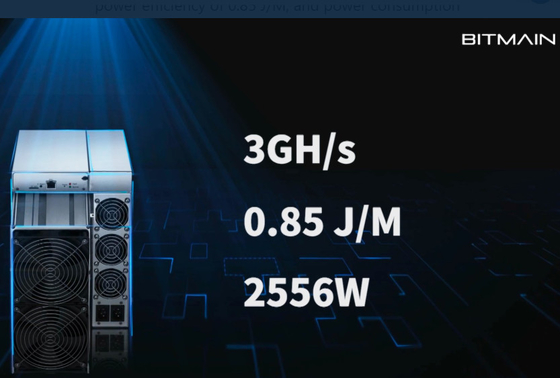 Asics EtHash ETH κ.λπ. αποδοτικότητας Asic Antminer E9 3Gh/S 2556W bitmain antminer e9 Bitmain πιό κερδοφόρο