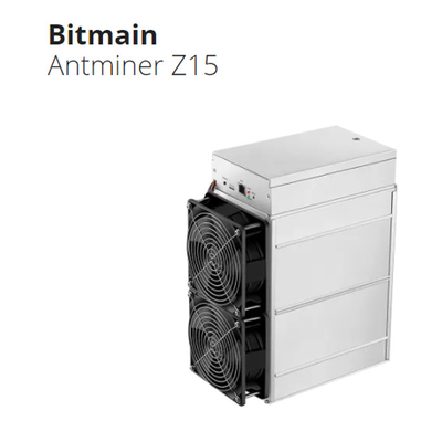 Crypto ZEC Zcash αλγόριθμος Bitmain Antminer Z15 420ksol S Equihash μηχανών μεταλλείας