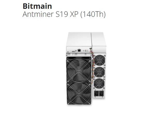 140ος ανθρακωρύχος αλυσίδων φραγμών Antminer S19 XP ανθρακωρύχων Bitmain BTC διεπαφών Ethernet