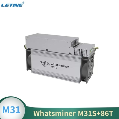 SHA 256 ανθρακωρύχος Whatsminer M31S+ 86T 84T 80T Asic μηχανών μεταλλείας Bitacoin