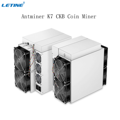 Ανθρακωρύχος 3080W 63.5ο Eaglesong Antminer K7 63.5T CKB ASIC Bitmian με PSU