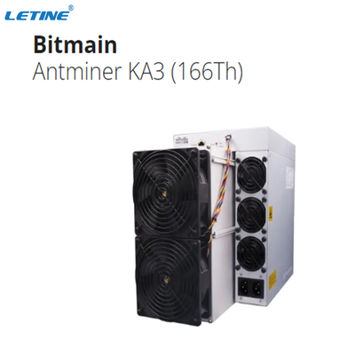 Ανθρακωρύχος Bitmain Antminer KA3 166th/S Blockchain 166T 3154W KDA Asic