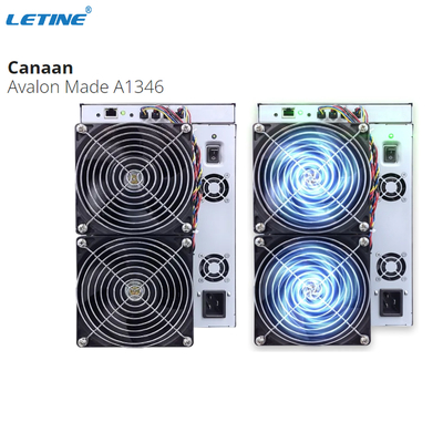 Crypto ανθρακωρύχων A1346 110η 107T 104T 30W Canaan Avalon μηχανή μεταλλείας Currenty Bitcoin