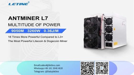 DOGE LTC Asic 9300M 9500M Bitmain Antminer L7 9050M μηχανή ανθρακωρύχων