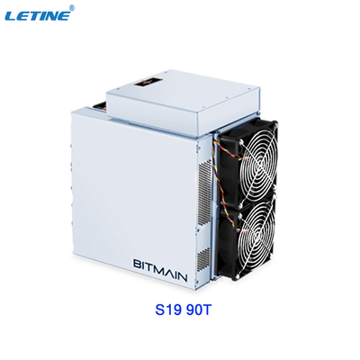 75db 90T S19 Bitmain Antminer με την κατανάλωση ισχύος 3250W