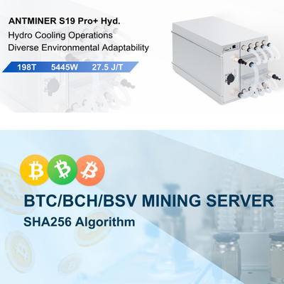 Υδρο 177T Asic υδρο 257T Bitmain ανθρακωρύχων BTC bitcoin S19pro+ μηχανή μεταλλείας ανθρακωρύχων S19XP Antminer