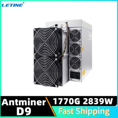 Αλγόριθμος 2839w Bitmain Asic Antminer D9 1770Gh X11 διεπαφών Ethernet