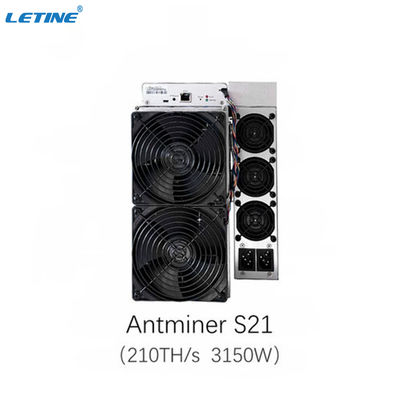 S21 200T 16J/T Bitmain Asic Antminer Blockchain Bitcoin Miner Κατανάλωση ενέργειας 3550W