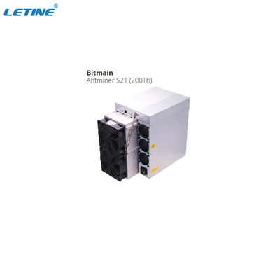 S19 Pro Bitmain Antminer S21 200T BTC Asic Miner 17.5W/J 3550W Μηχανή εξόρυξης Bitcoin