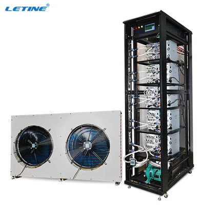 12 Bit Cabinet Bitcoin Antminer Υδροψυκτικό δοχείο Asic Miner για S21 S19 PRO+ Hyd Mining
