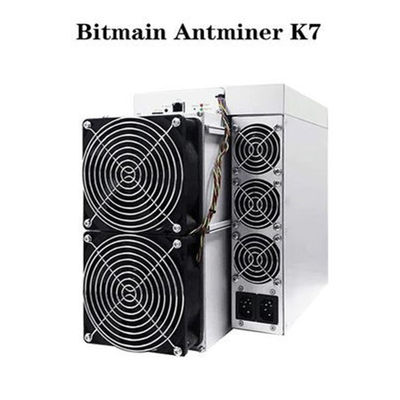 Μεγάλη απόδοση CKB Miner Bitmain Antminer K7 63.5Th/S 3080W Νερβός Asic Miner Antminer K7 63.5T 58T