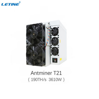 SHA-256 Αλγόριθμος Blockchain Bitcoin Crypto Miner Bitmain Antminer T21 190T 19J/T