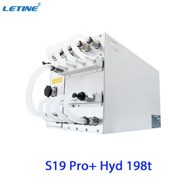 Ζεστές πωλήσεις Antminer S19 Pro+ Hydro 198T Bitmain Bitcoin Hydro Cooling S19 Pro+ Hydro 191T Υδατική ψύξη Miner