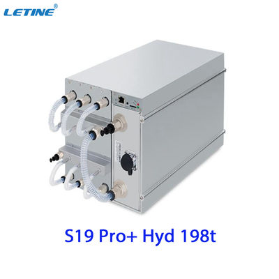 Ζεστές πωλήσεις Antminer S19 Pro+ Hydro 198T Bitmain Bitcoin Hydro Cooling S19 Pro+ Hydro 191T Υδατική ψύξη Miner