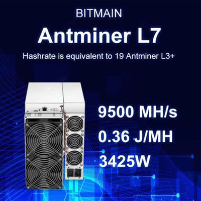 Νέος Doge LTC Asic Miner Elphapex DG1 11G 11.8G 3640W Litecoin Mining Antminer L7 9050M 9300M