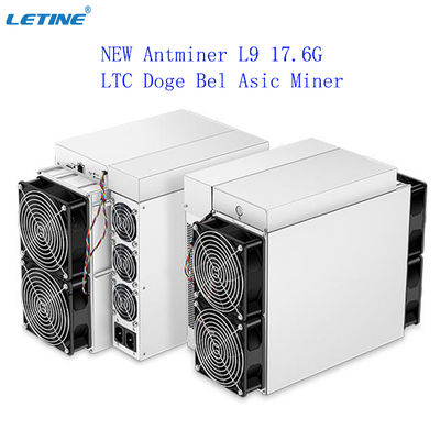 Bitmain Antminer L9 17.6Gh Litecoin Miner L9 1760M Scrypt Algo Ant L9 16.2G LTC DOGE BEL Κέρδος Μηχανή εξόρυξης κρυπτονομισμάτων