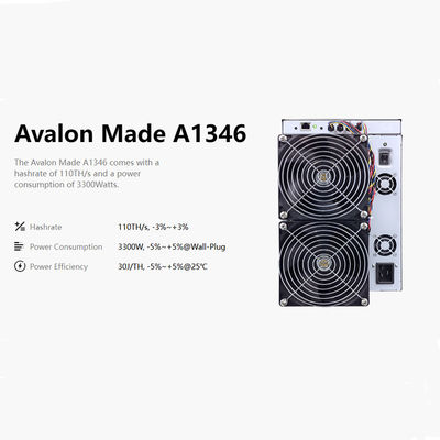 2024 Νέα κυκλοφορία Canaan Avalon A1566 185Th/S 3420W Για εξόρυξη Bitcoin Avalonminer A1566 A1466 A1346