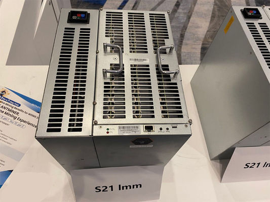 Πλημμύρισμα Bitcoin Miner Antminer S21 XP IMM 300Th/s 4050W SHA-256 Αλγόριθμος Bitmain Antminer S21 XP Πλημμύρισμα Asic Miner
