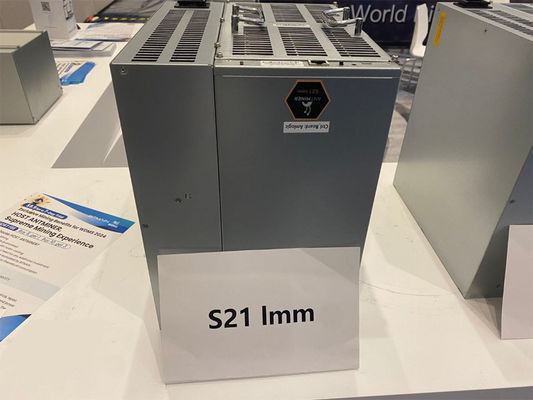 Πλημμύρισμα Bitcoin Miner Antminer S21 XP IMM 300Th/s 4050W SHA-256 Αλγόριθμος Bitmain Antminer S21 XP Πλημμύρισμα Asic Miner