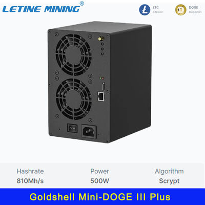 Mini-DOGE III Plus Goldshell Αλγορίθμοι εξόρυξης 810Mh/s 500W DG1 DG1+ L7 L9 LTC DOGE Miner