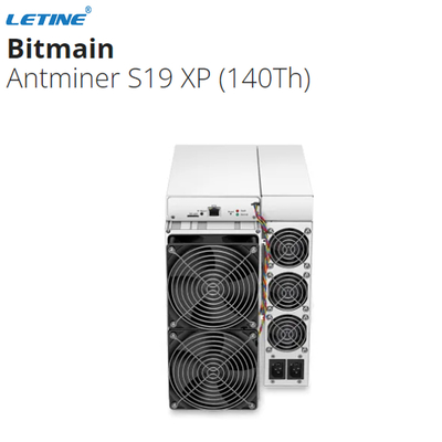 Ολοκαίνουργια μηχανή ανθρακωρύχων Bitmain Antminer S19XP 140T Sha-256 Algo BTC Antminer S19 XP Asic αποθεμάτων
