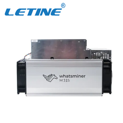 ανθρακωρύχος Sha-256 81T Whatsminer M31s+ M31s μηχανή μεταλλείας νομισμάτων ανθρακωρύχων BTC BTC Asic