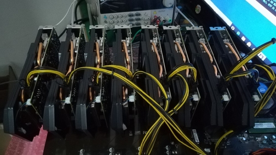 Κιβώτιο 8gpu μεταλλείας νομισμάτων μεταλλείας ETH LTC dogecoin XCH εγκαταστάσεων γεώτρησης μεταλλείας M08S 8GPU