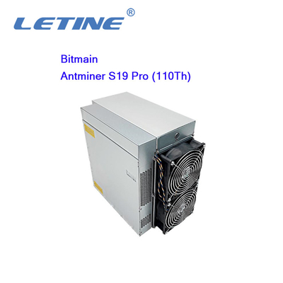 Ανθρακωρύχος S19j Pro+ 122T SHA 256 ανθρακωρύχος 3355W Bitcoin ανθρακωρύχων Bitmain BTC αλυσίδων φραγμών αλγορίθμου