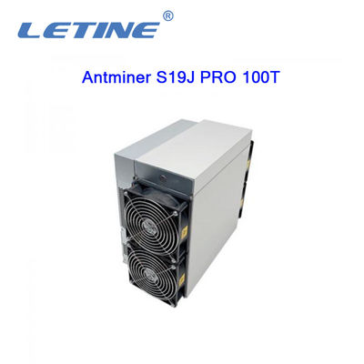 ΥΠΈΡ 100T 3050W Sha-256 Bitmain μηχανή μεταλλείας Bitcoin αλγορίθμου Asic Antminer S19J hashrate του ανθρακωρύχου 100Th/s