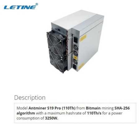 Ανθρακωρύχος S19j Pro+ 122T SHA 256 ανθρακωρύχος 3355W Bitcoin ανθρακωρύχων Bitmain BTC αλυσίδων φραγμών αλγορίθμου