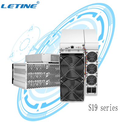 Bitmain Asic Antminer S19J υπέρ 104T 100T 96T 95T 90T S19A 110T Bitmain Antminer S19j υπέρ 110ο Antminer με Psu