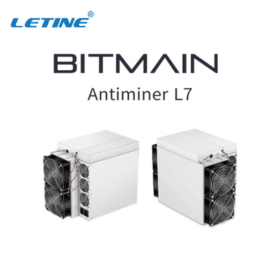 ανθρακωρύχος 9.16Gh L7 ETH Scrypt Bitmain Asic Antminer 3425W 12V Blockchain