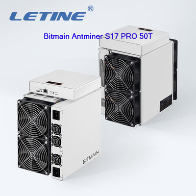 Υπέρ 50t 1975W S17 76T Sha-256 ανθρακωρύχων Bitcoin S17 Asic από δεύτερο χέρι κρυπτογράφηση Antminer S17