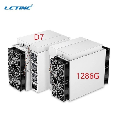 Μηχανή μεταλλείας ανθρακωρύχων D7 1.286th/S 1183g 1234G Antminer D7 1286gh 3148W X11 Asic Bitmain