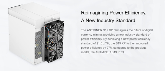 140η Ethernet διεπαφή 400mm 3010W Bitmain Antminer S19 XP