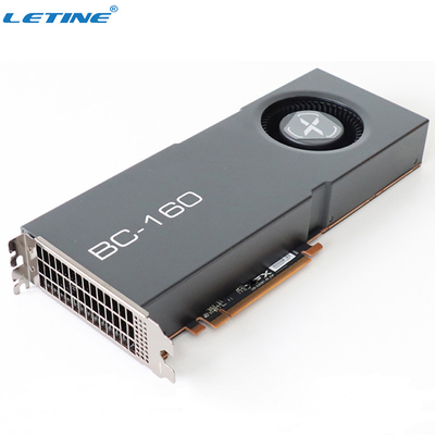 AMD επειδή-160 κάρτα γραφικών Amd BC160 Cmp 90Hx μεταλλείας κατανάλωσης ισχύος 125W 8Gb Eth 72Mh/s Hashrate