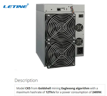 CK5 12ος αλγόριθμος CKB Eaglesong ανθρακωρύχων Goldshell Asic