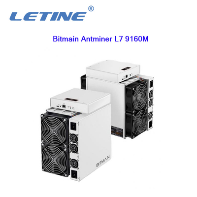 ανθρακωρύχος 9.16Gh L7 ETH Scrypt Bitmain Asic Antminer 3425W 12V Blockchain