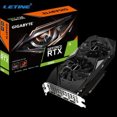 192 μπιτ 12GB Nvidia Geforce Rtx 2060 μηχανή μεταλλείας καρτών γραφικών GDDR6 2060S ETH κ.λπ.