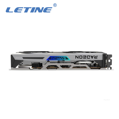 Γραφική κάρτα 6600 XT 8GB 16Gbps ανθρακωρύχων σαπφείρου Radeon Amd εκατονεικοσαοκτάμπιτο