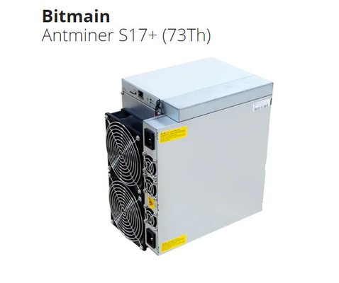 Ανθρακωρύχος BTC BTH μηχανών μεταλλείας Asic AntminerS17 53T 2385W BTC Bitmain S17 S17+ Asic