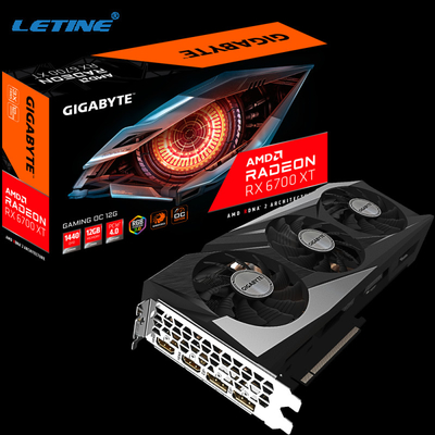 Γραφική κάρτα RX6900XT AMD Radeon RX 6800 XT 6700XT 6600XT 5700XT ανθρακωρύχων 12GB GDDR6 XFX